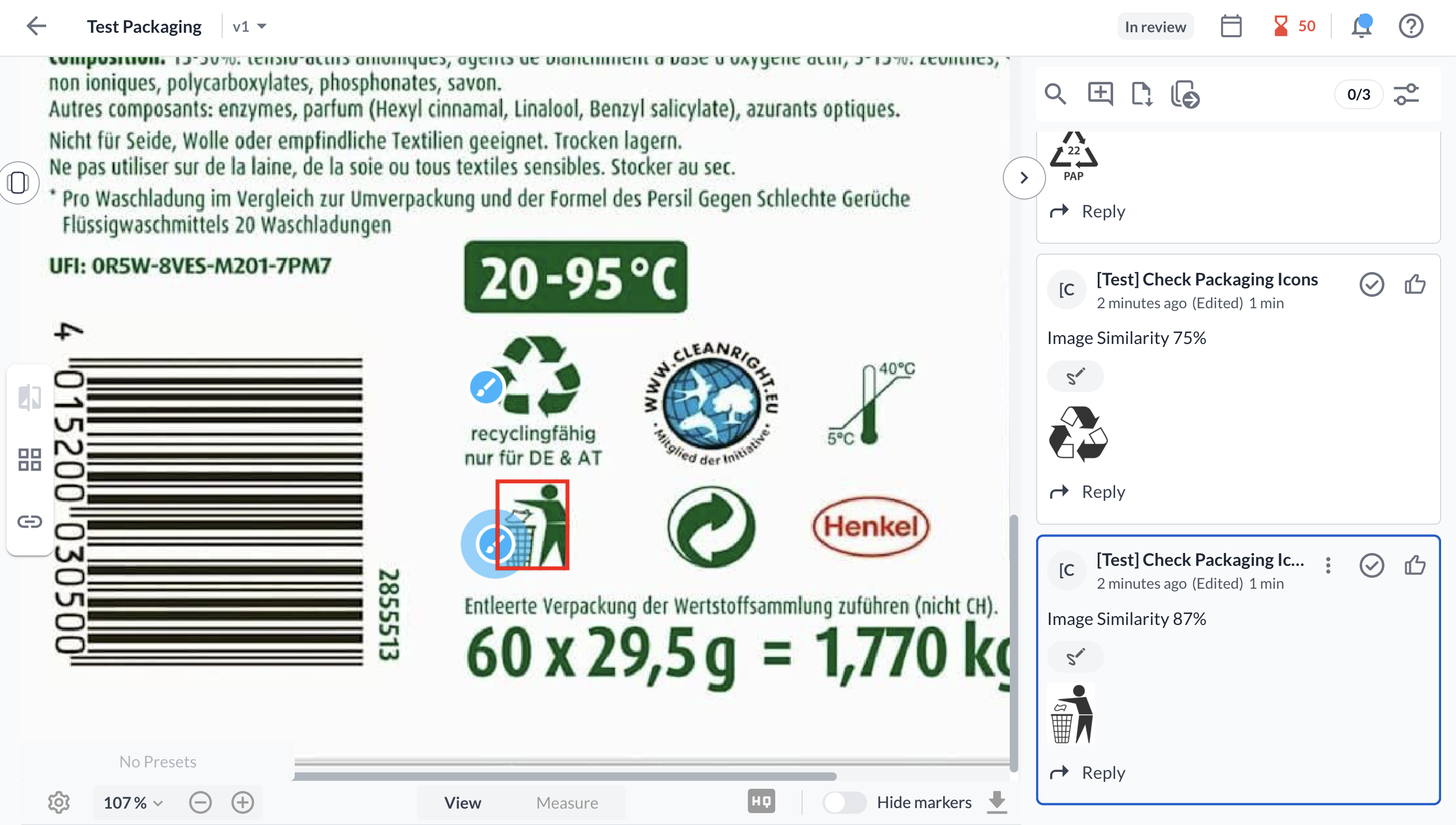 AI mandatory image verification at Filestage